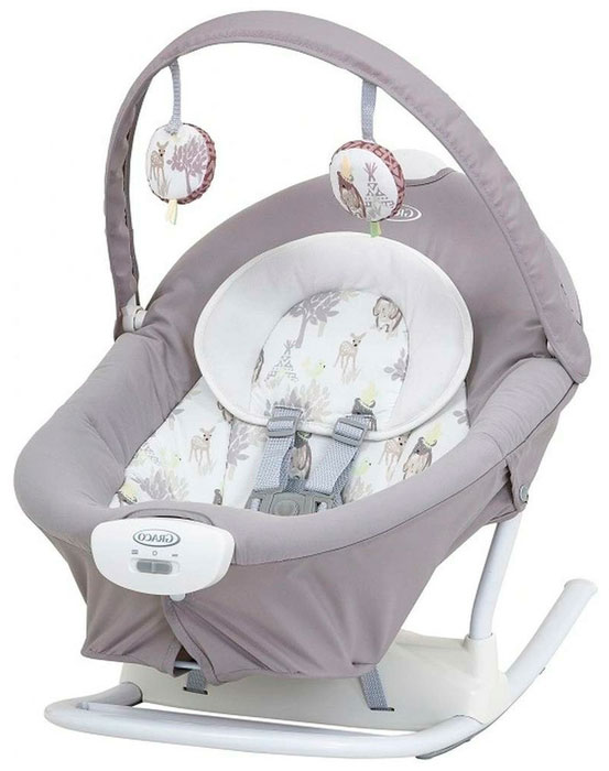 Graco duet sway hotsell swing with portable rocker