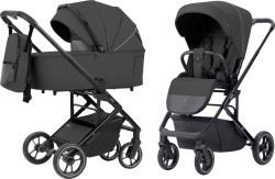 Детская коляска Carrello Alfa (2 в 1) Graphite Grey