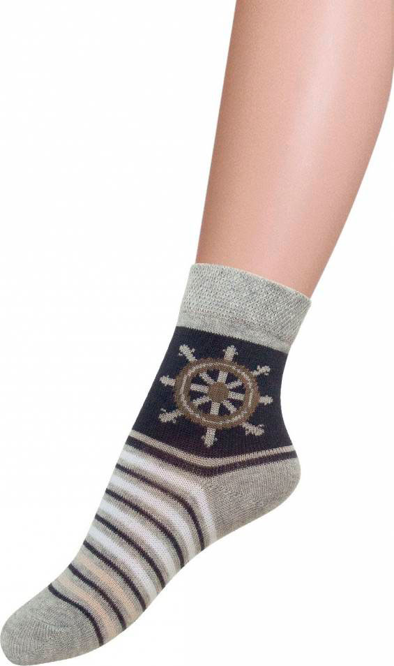 Носки детские Para socks N1D37 серый меланж 12