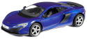 Машина металлическая RMZ City McLaren 650S, инерционная, цвет синий