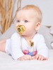 Соска Luxury Baby с короной золотой 0-6 месяцев