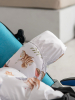Комбинезон утеплённый Ёжик с шариком Luxury Baby, размер 68, разноцветный