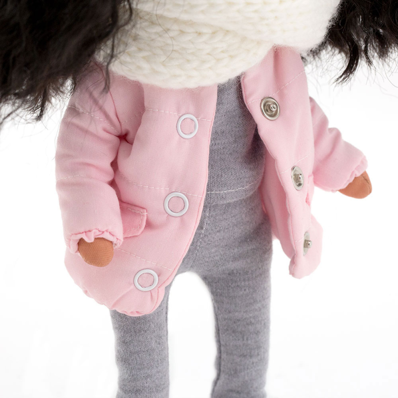 Кукла Tina в розовой куртке Orange Toys, серия Европейская зима