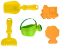 Игрушки для Песочницы Maxi Toys Лейка, Формочки Лопатка и Грабельки