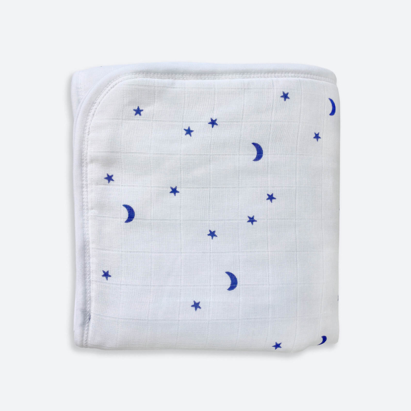Муслиновое утеплённое одеяло Mjolk Краски 100х75 см