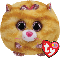 Игрушка мягконабивная TY PUFFIES Желтый котенок Tabitha 10 см