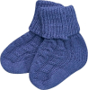 Носочки вязаные Olivia knits Michelle синий 10 см