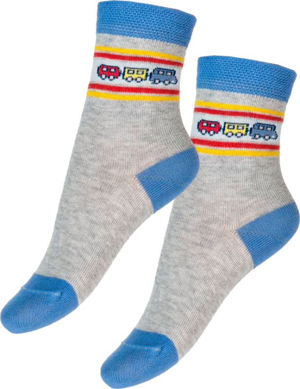 Носки детские Para socks N1D39 серый меланж 14