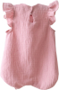 Боди с крылышками, муслин, розовый, размер 20, рост 62-68 см