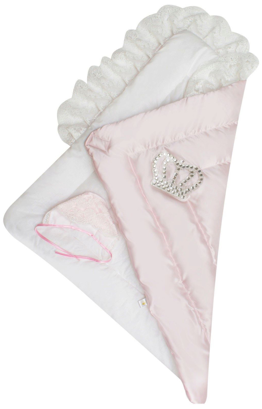 Конверт-одеяло на выписку Luxury Baby Империя, нежно-розовый