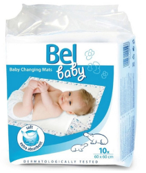 Одноразовые пелёнки Bel Baby Changing Mats 10 штук 60x60 см